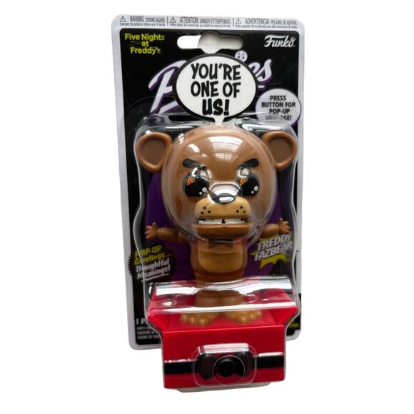 Five Nights Freddys Popsies Freddy Fazbear, Funko, Pop Up Greeting Collectible - Picture 1 of 7